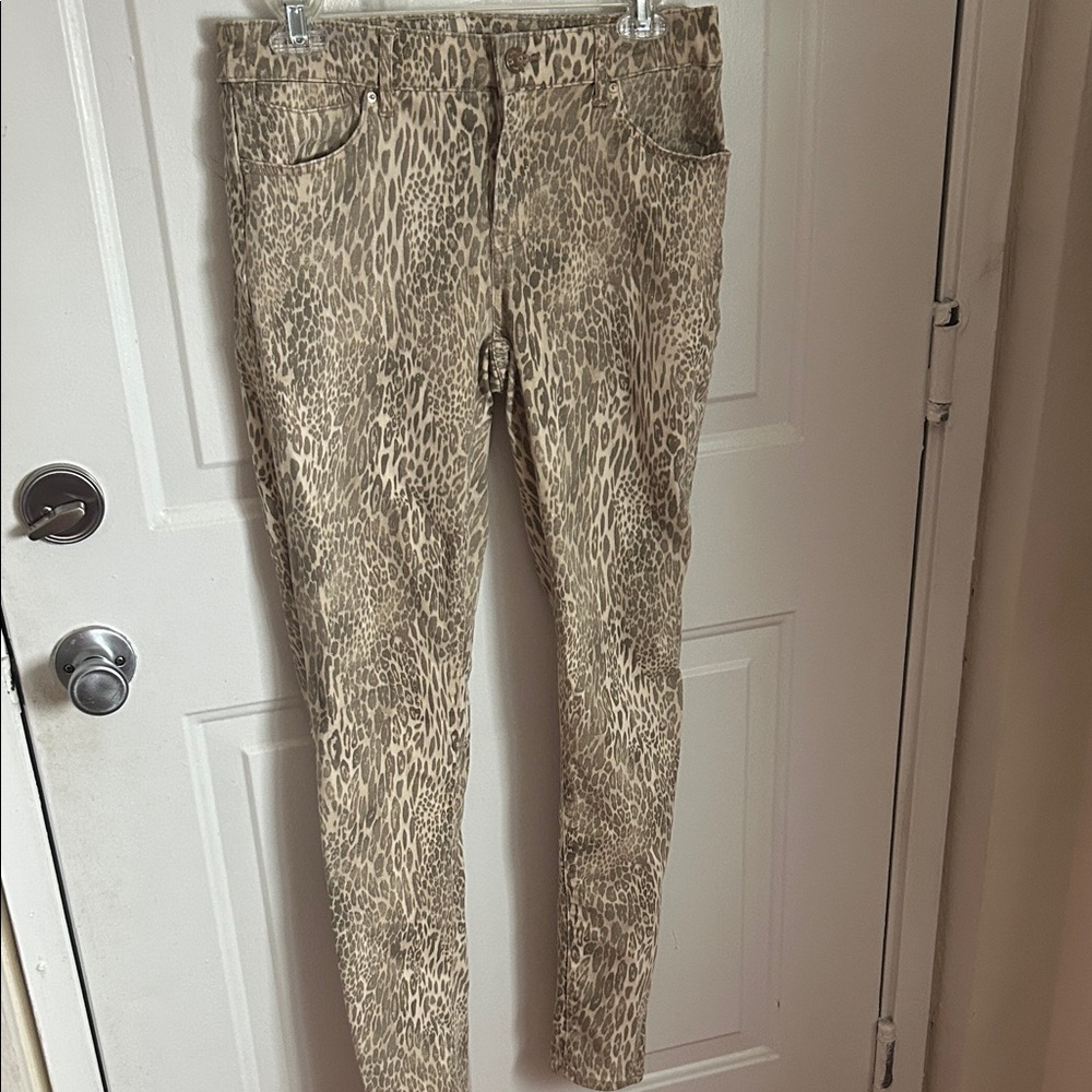 Chico's Animal Print Jeggings